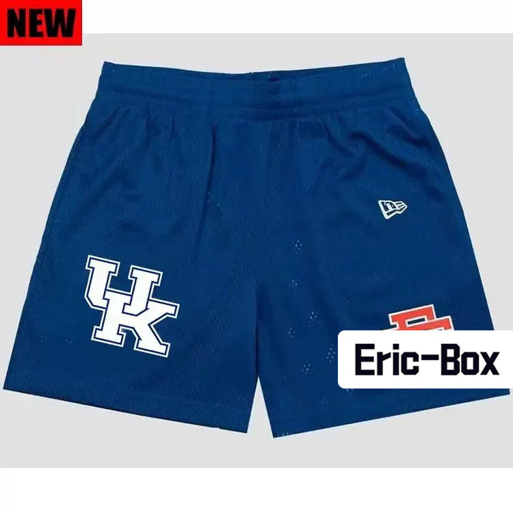 UK Blue Mesh Shorts